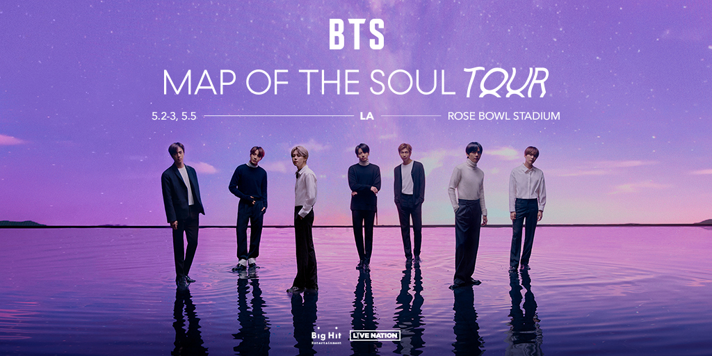 Bts Map Of The Soul Tour 開催決定 チケット ライブ会場 日程 Bts 防弾少年団 情報サイト