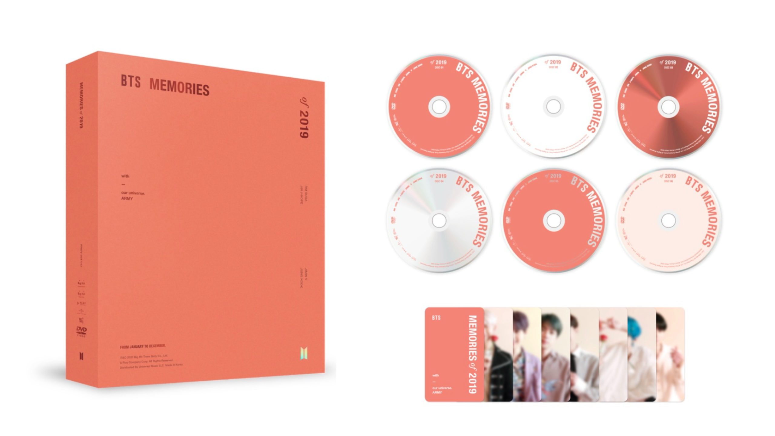 BTS Memories 2019 DVD メモリーズ トレカなし 公式 www