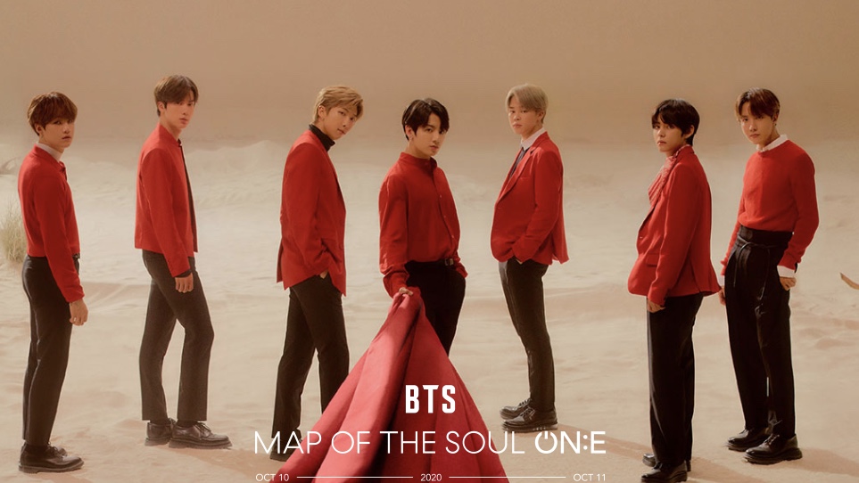 BTS MAP OF THE SOUL ON:Eのライブビューイングの追加販売が決定 