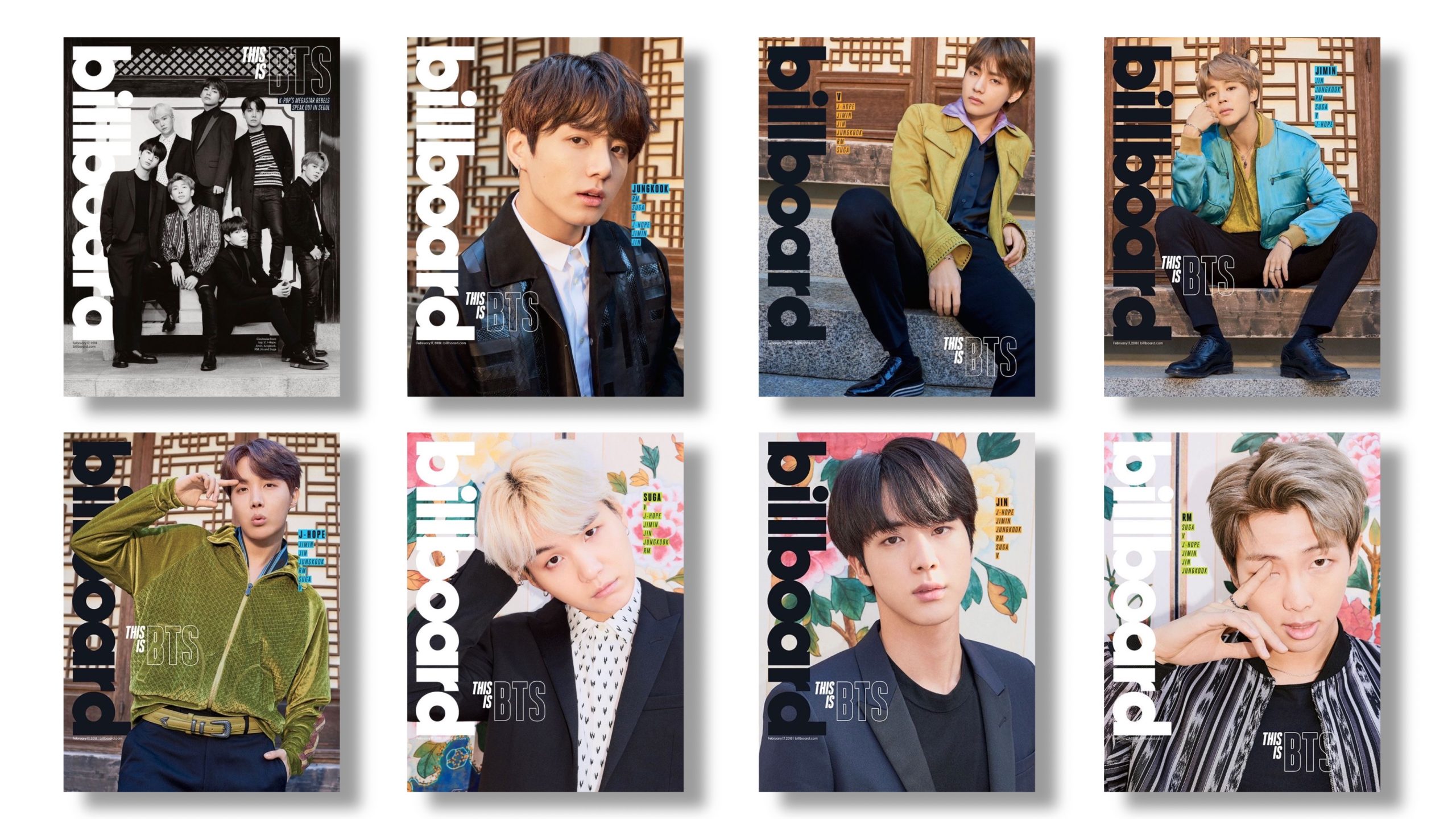 BTSビルボード雑誌 8冊セット（未開封） - コレクション、趣味