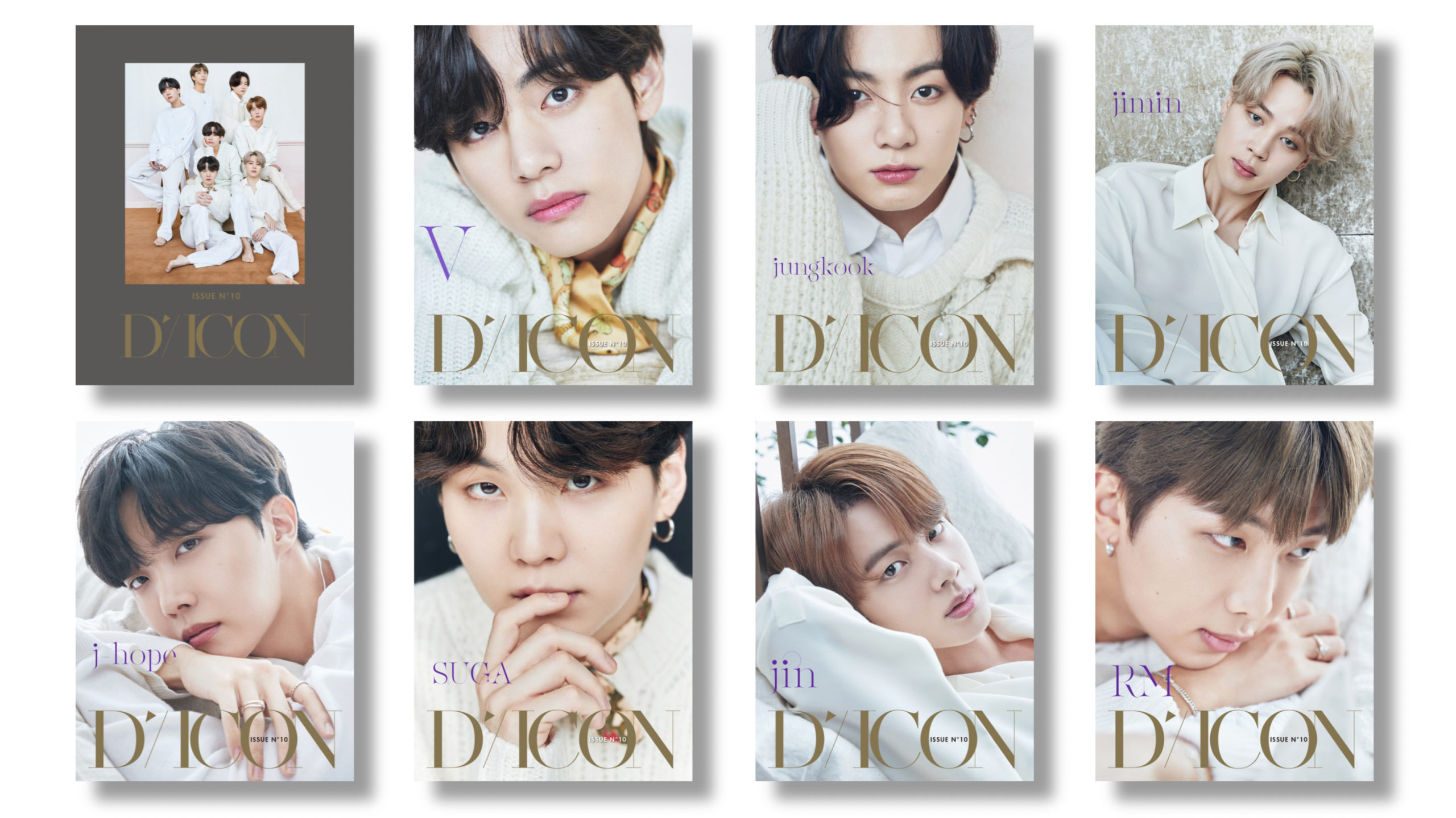 BTS 写真集「Dicon Vol.10 BTS goes on」の特典や封入グッズが ...