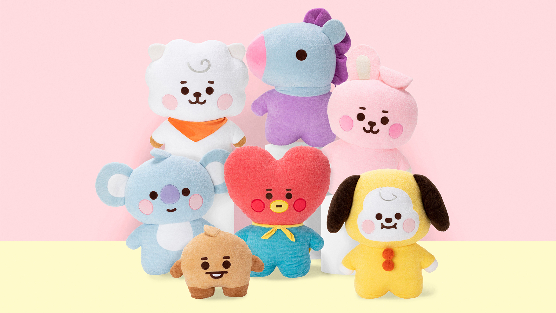 BTS BT21 たっとん ベビー　ぬいぐるみEX-L XL TATA