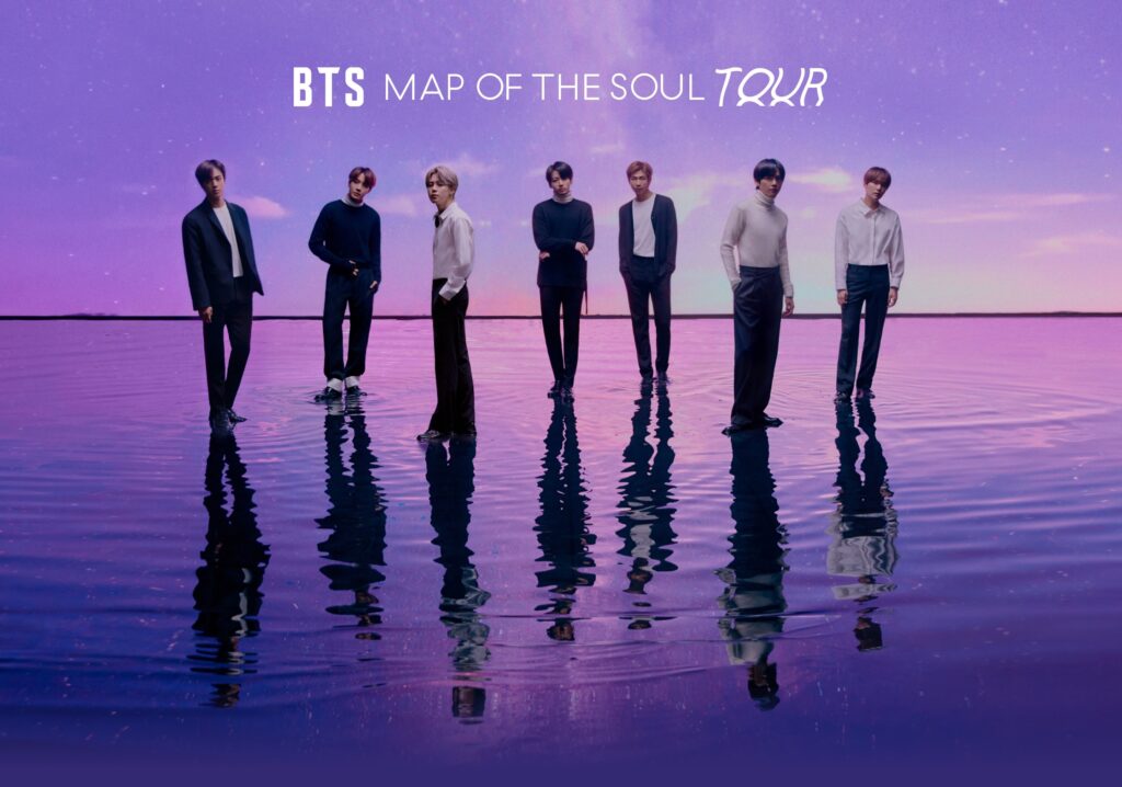 BTS MAP OF THE SOUL TOUR