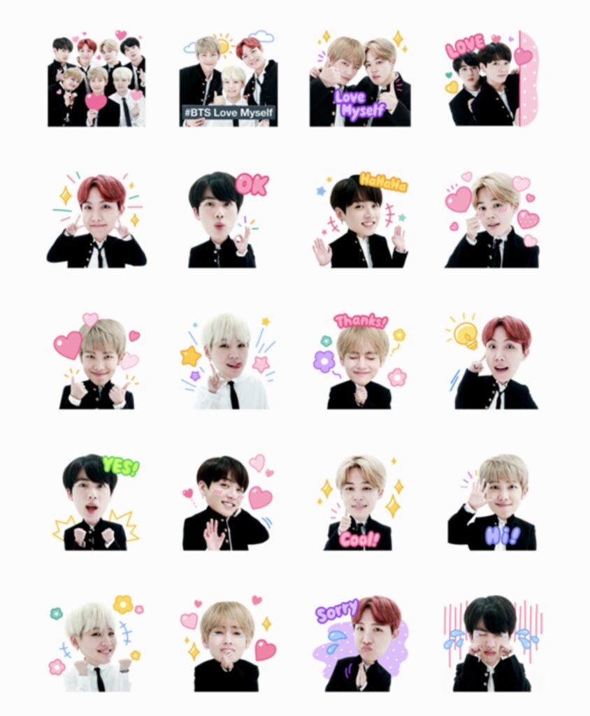 BTSのLINEスタンプや着せかえがリリース決定！！TinyTAN・BT21  BTS 