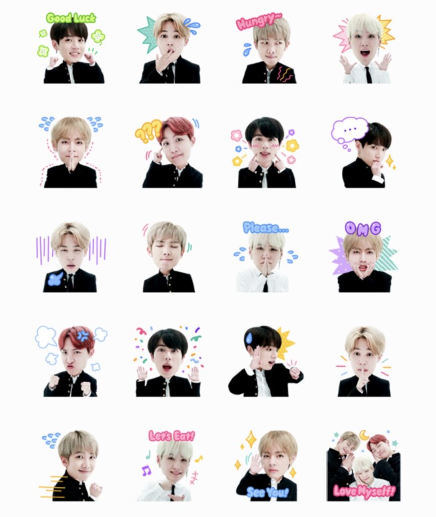 BTSのLINEスタンプや着せかえがリリース決定！！TinyTAN・BT21  BTS 