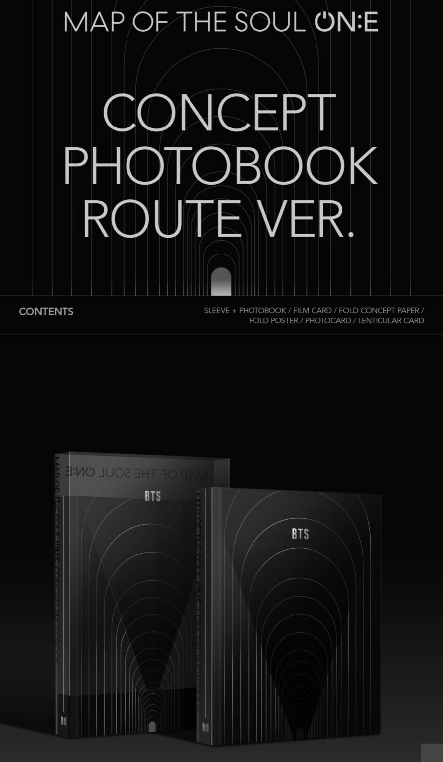 BTS 写真集「MAP OF THE SOUL ON:E CONCEPT PHOTOBOOK」の内容が公開！！発売日・予約方法 | BTS