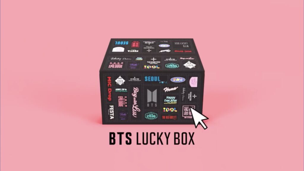 最安値販売  白 ラッキーボックス 2022 BOX LUCKY BTS アイドル
