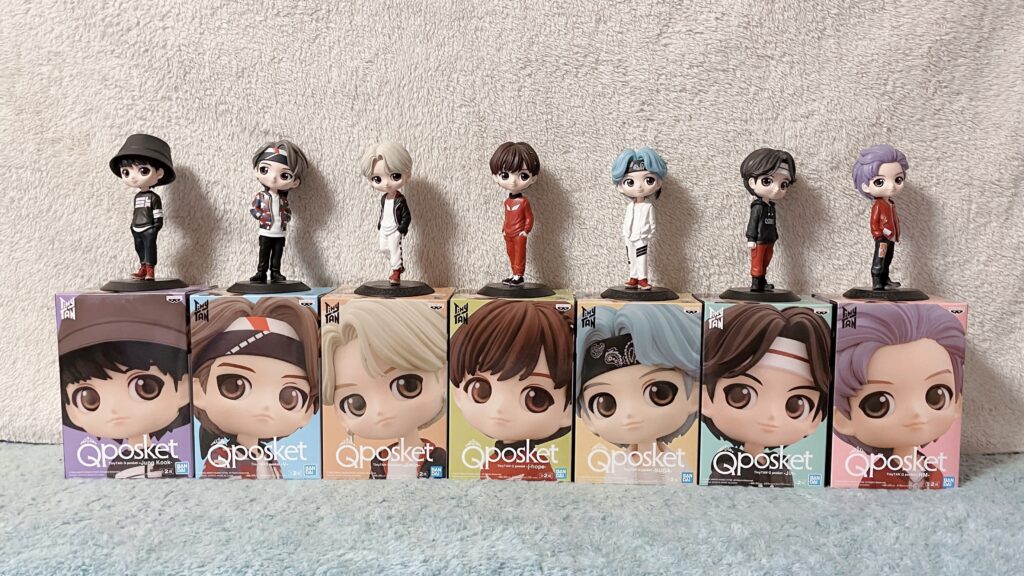 開封レビュー】BTS TinyTAN Q posket フィギュアの開封レビュー💜激 ...