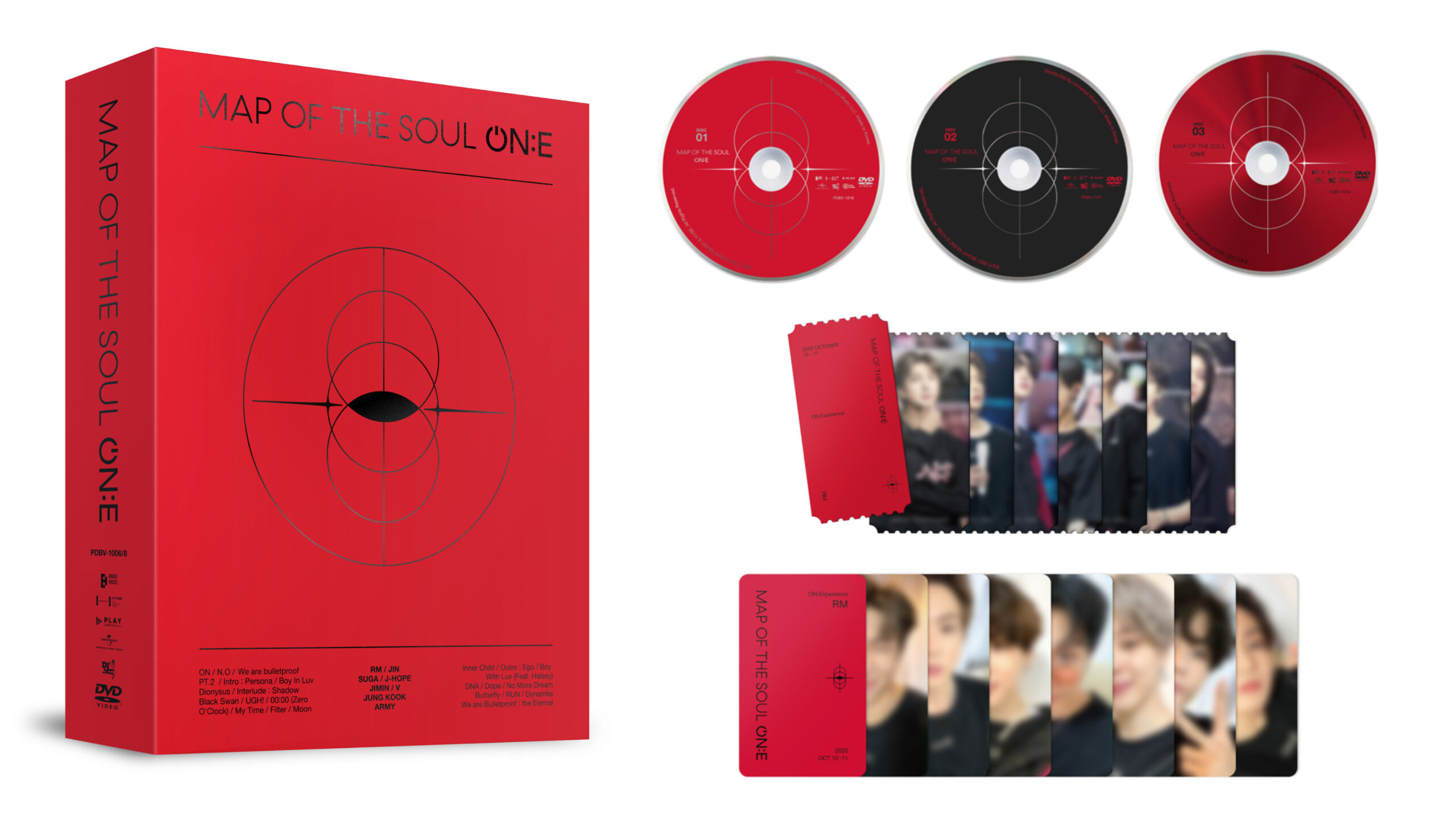 BTS MAP OF THE SOUL ON:E DVD 日本語字幕付-