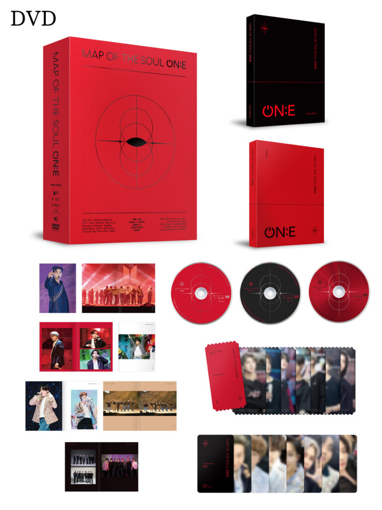 BTS map of the soul on:e DVD Blu-ray グク-