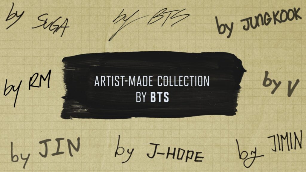 BTS テテが作ったコレクションが発売決定！！発売日・購入方法 | BTS 