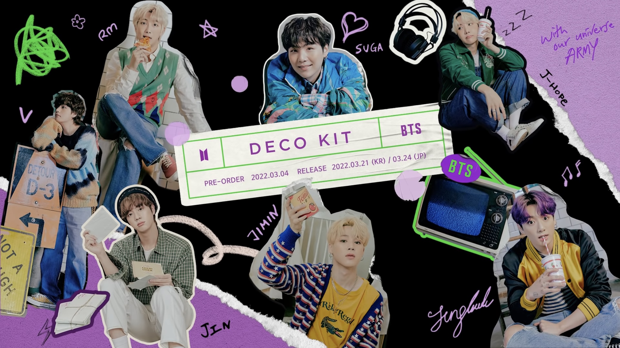 BTS  DECO KITデコキット