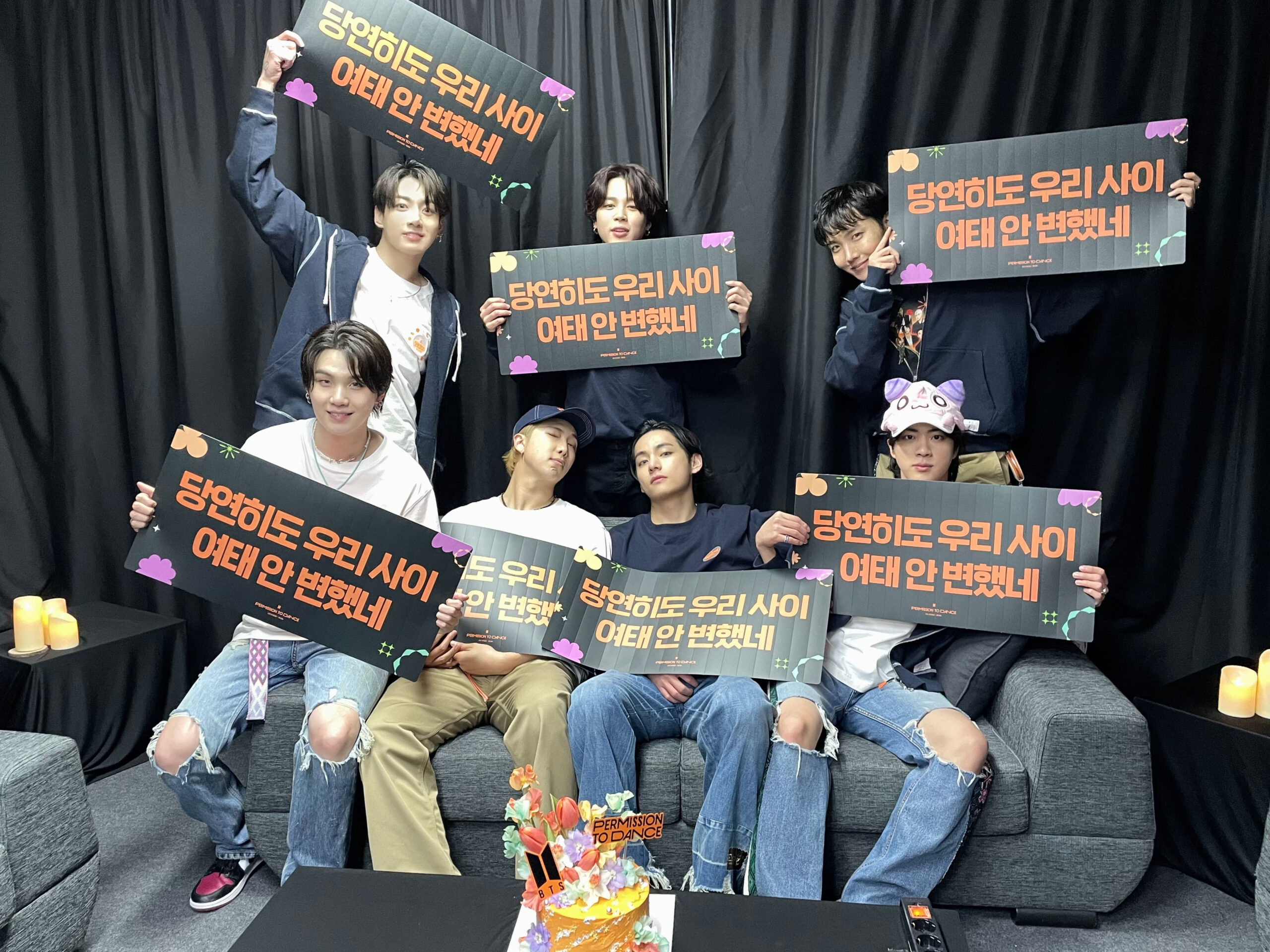BTS x FILAブランケット　ソウルコンスローガン&amp;リストバンドセット BTS x FILAブランケット ソウルコンスローガン&リストバンドセット