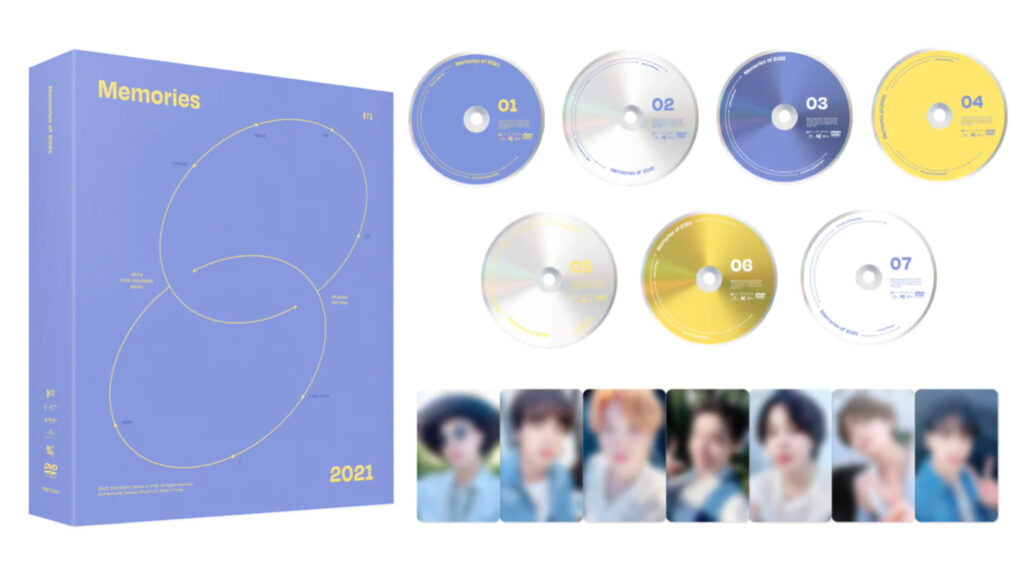 BTS  防弾少年団 Memories 2021 DVD韓国語日本語リージョンコード