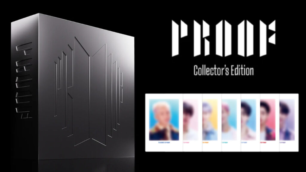 BTS Proof (Collector's Edition)のアルバム内容がついに公開！！発売 