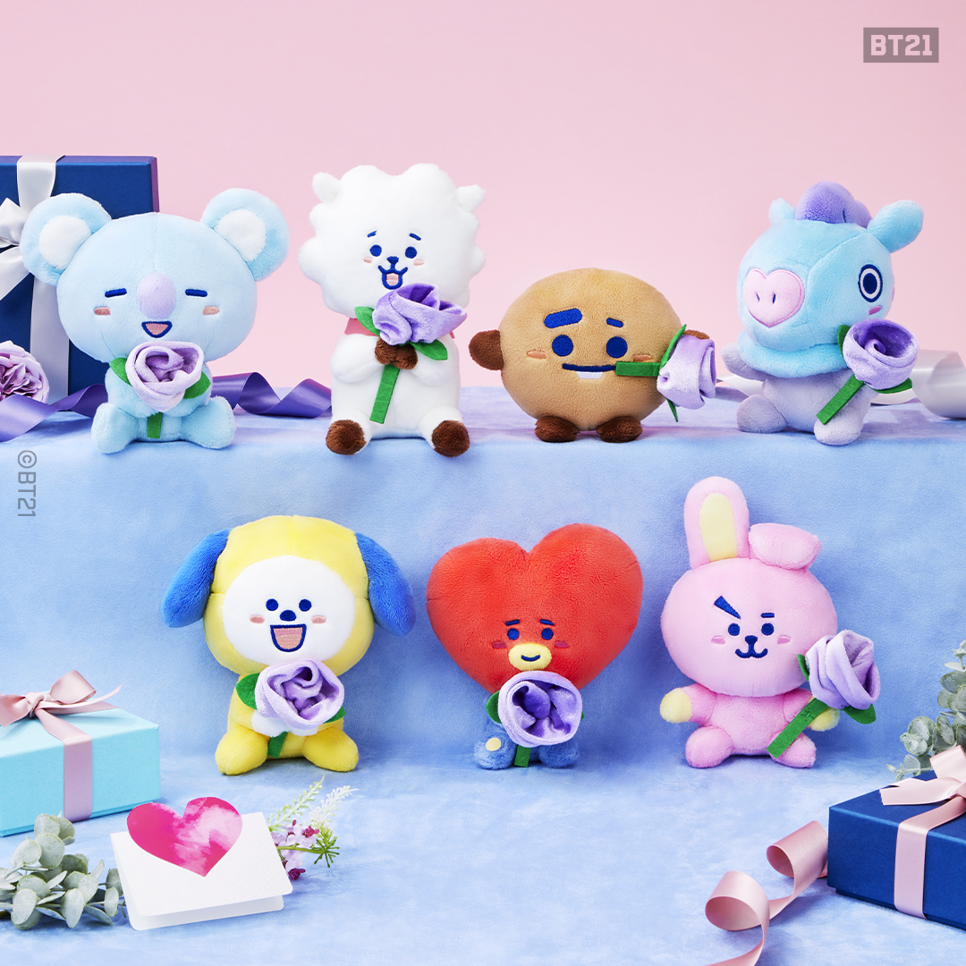 BT21 ぬいぐるみ 一番くじ 2体セット - ぬいぐるみ