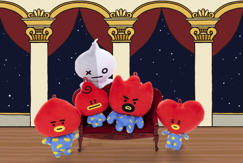 BTS BT21公式 ユニバース RJファミリー 家族 ぬいぐるみセット - www