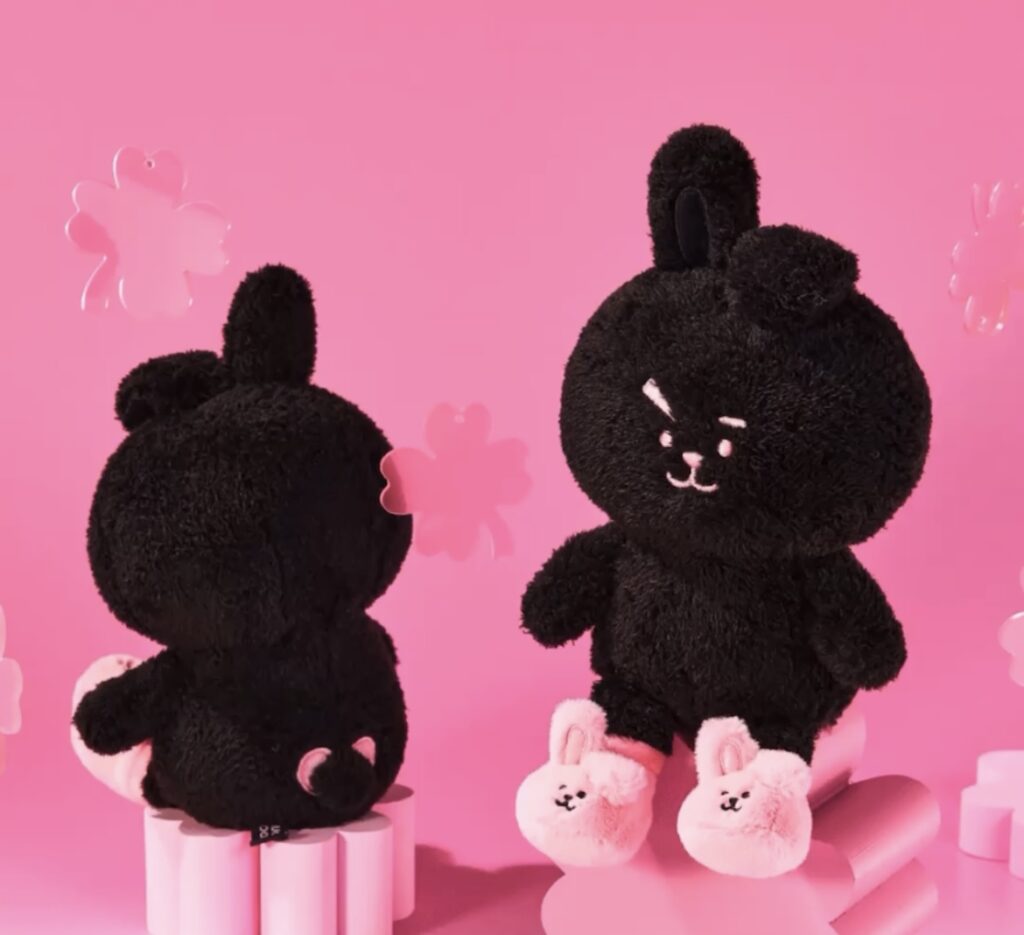 BT21 LUCKY COOKY DOLL BLACK EDITION