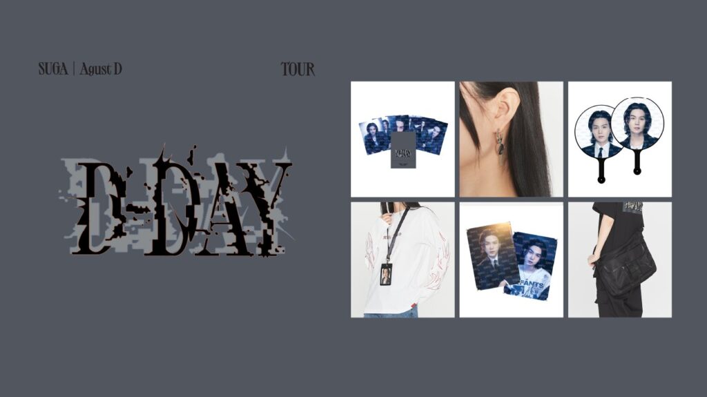 BTS SUGA Agust D TOURのツアーグッズの商品ラインナップがついに公開 
