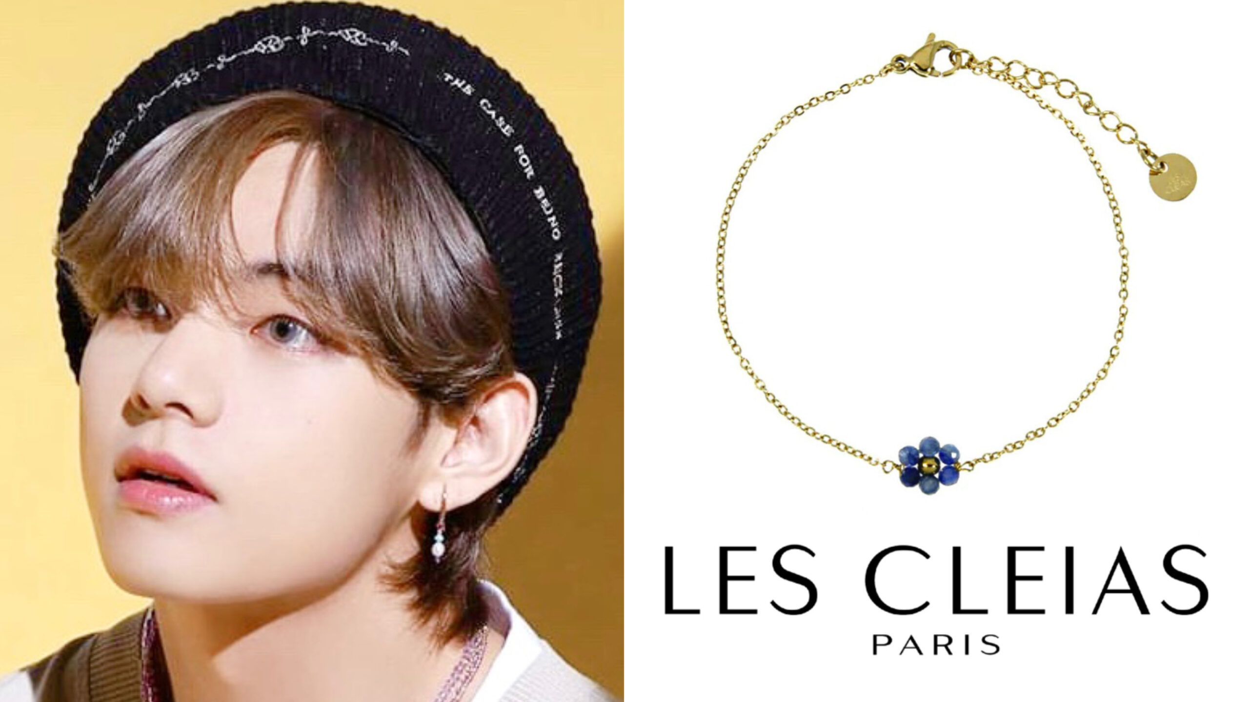 防弾少年団(BTS) - BTS V LES CLEIAS テヒョン着用ブレスレット BTS テテが愛用している可愛いブレスレットが大好評につき再販