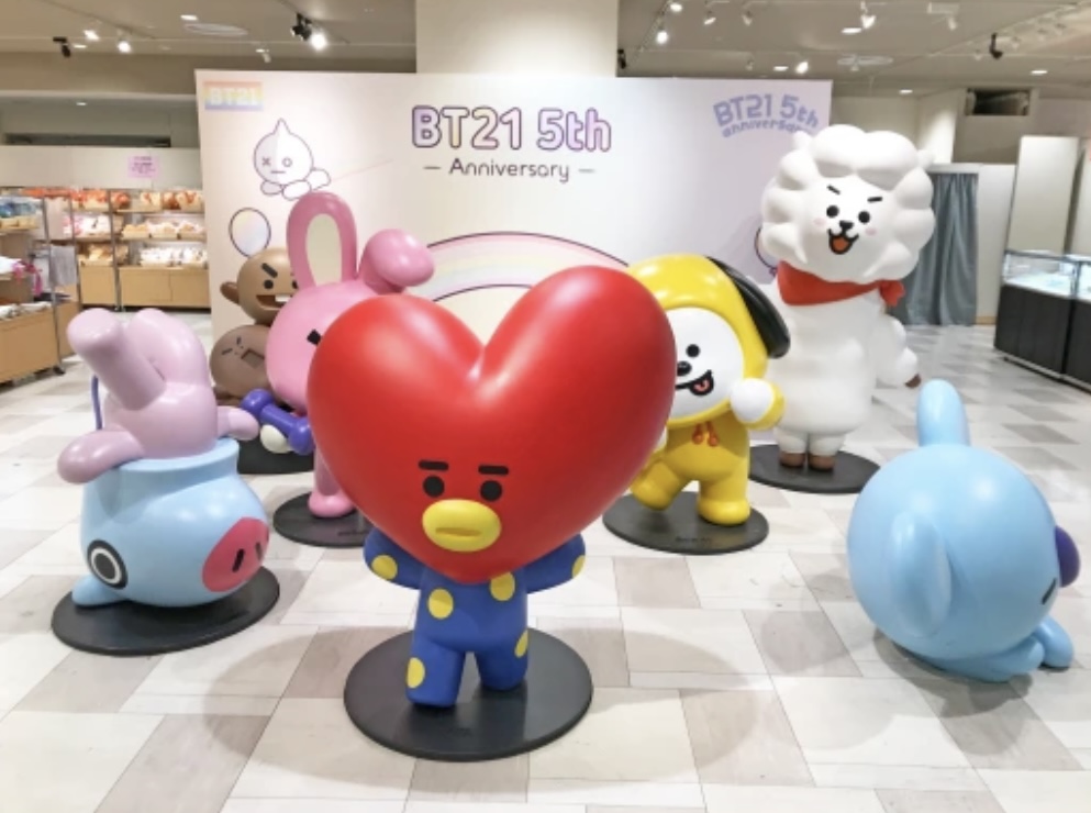 BTSポップアップストア公式ぬいぐるみ BTS ポップアップストア Plush Toy ぬいぐるみ JIN キムソクジン