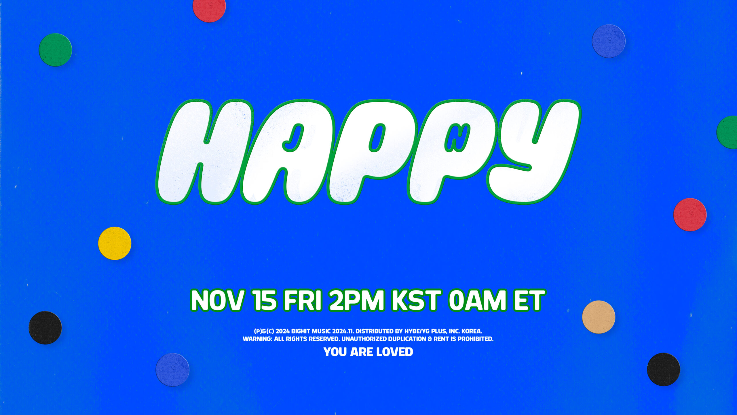 BTS ジンのソロアルバム「Happy」が発売決定！！【発売日・特典