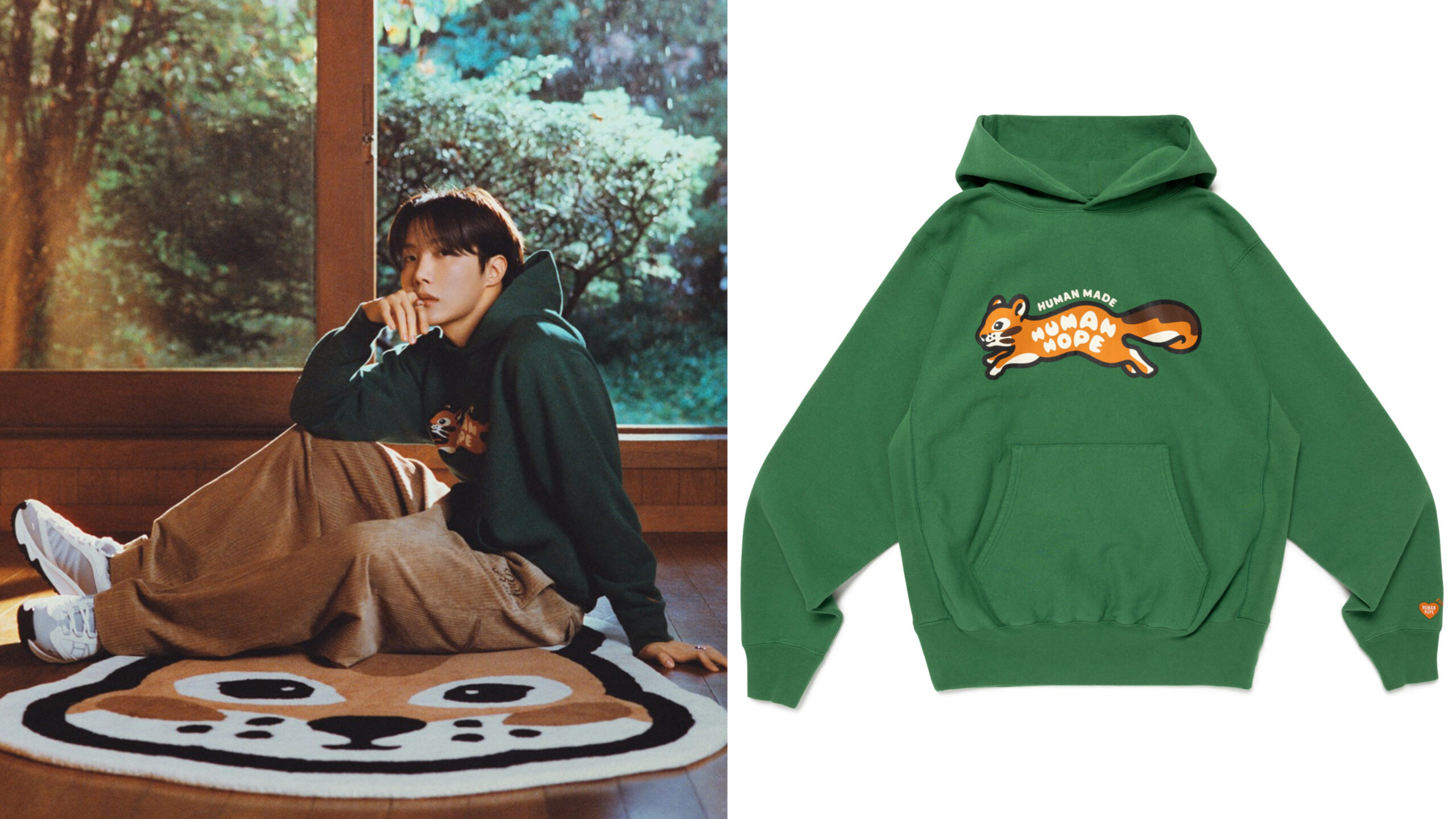 HUMAN HOPE CUSHION HUMAN MADE BTS j-hope クッション 新品未開封